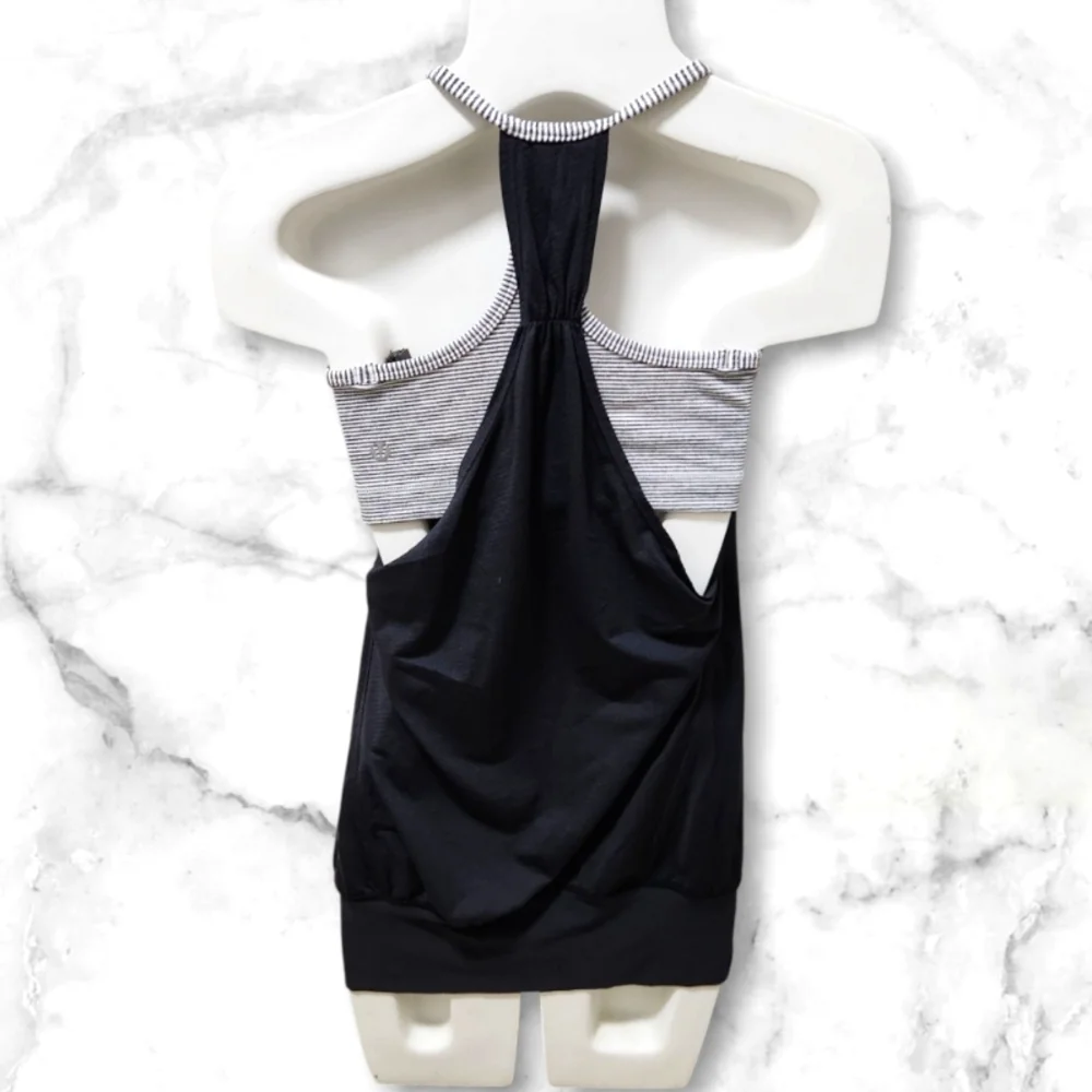 LULULEMON Black & White No-Limits Tank - Picture 2 of 7